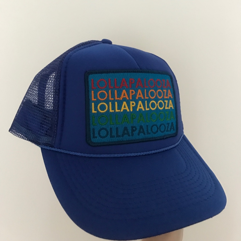 NWOT Aviator Nation Lollapalooza Trucker Hat
